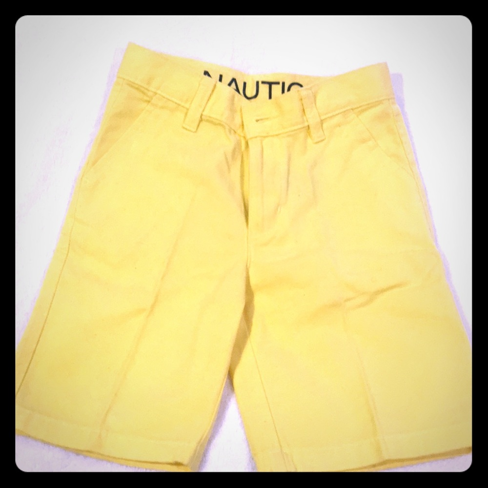 Nautica Yellow Kids Shorts Size:6